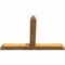 Ekena Millwork Portland Rough Sawn Timber Gable Bracket, Western Red Cedar, 72"W x 48"H x 4"D x 6"F, 16/12 Pitch GBW072X48X0406POR00RWR - alternate 3